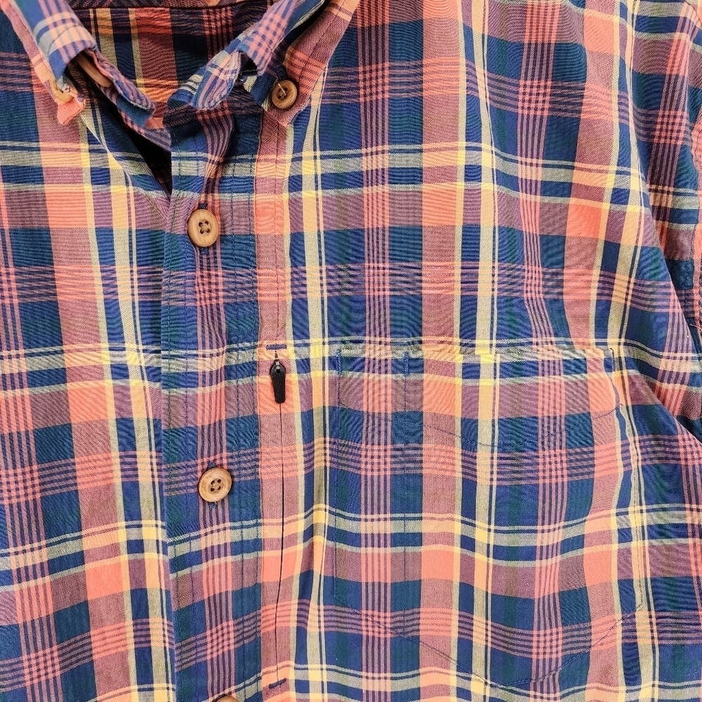 Duluth Trading Men's Plaid Casual Button Up Shirt - XL - Picture 5 of 5